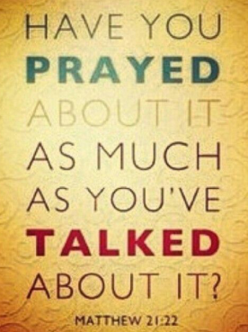 Pray or Talk